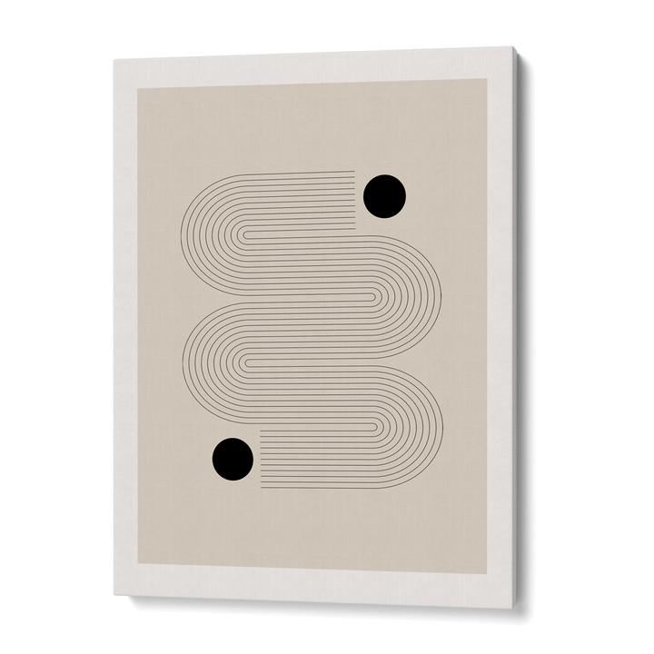 Abstract Geometric I Nook At You Canvas Gallery Wrap