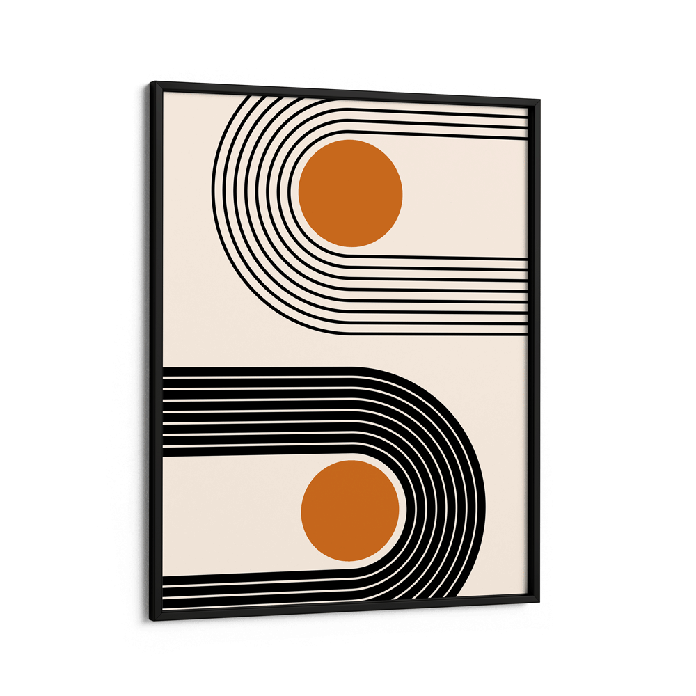 Dual Geometrics II Nook At You Matte Paper Black Frame