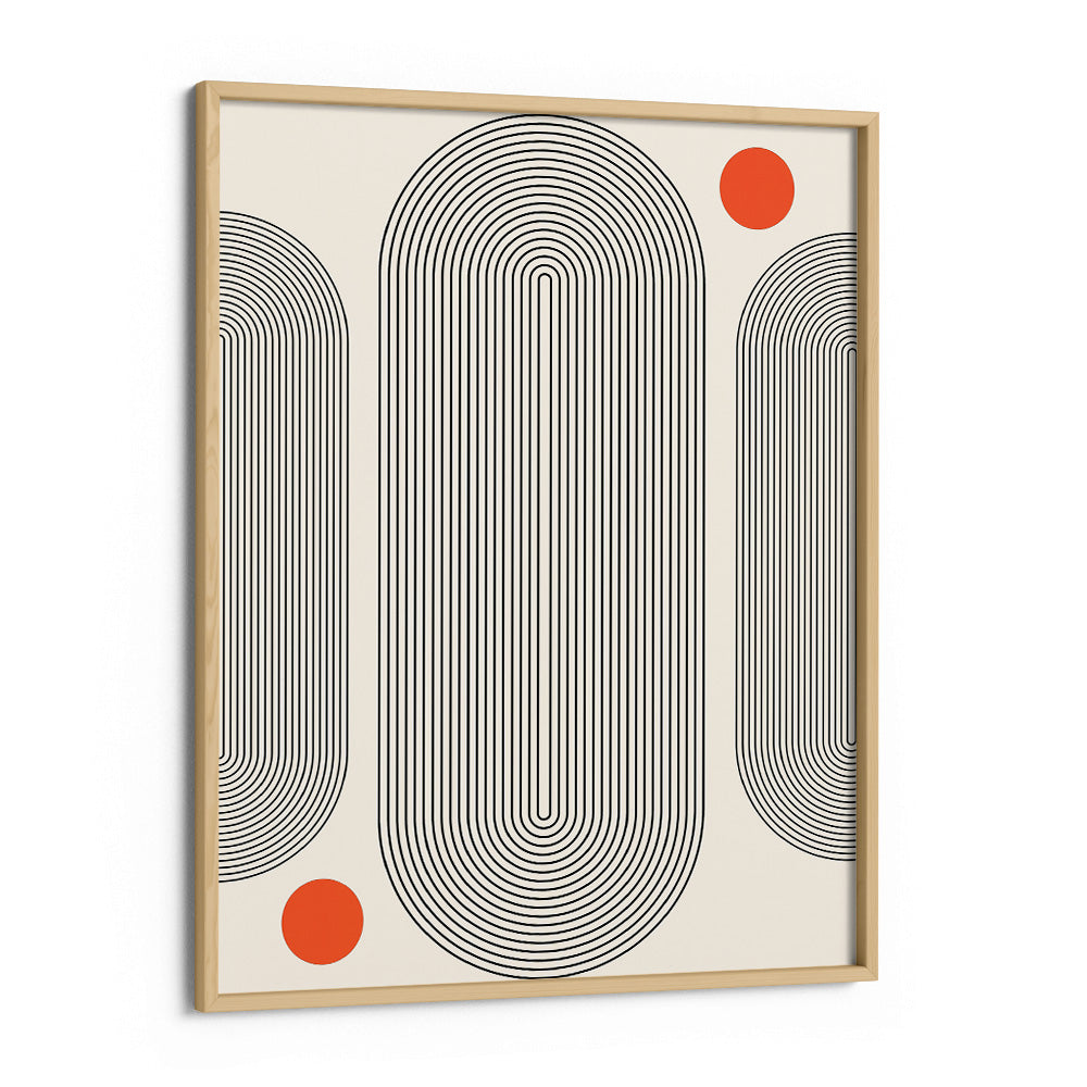 Geometric Capsule - I Nook At You Matte Paper Wooden Frame