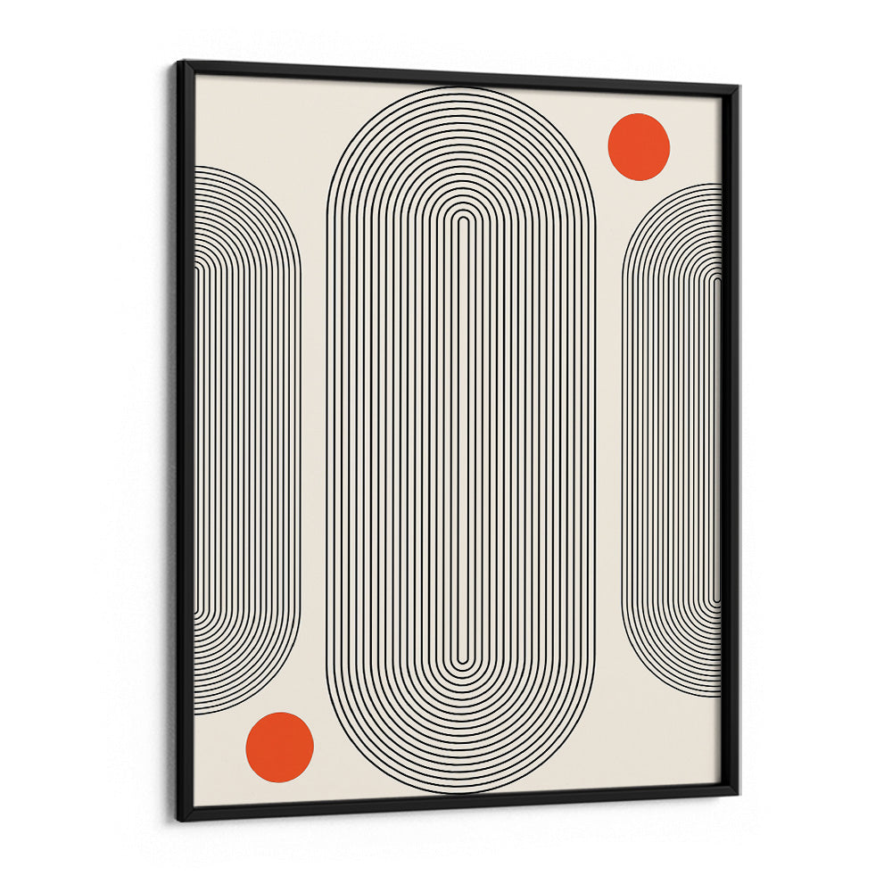 Geometric Capsule - I Abstract Painting-Rolled Art-Nook At You