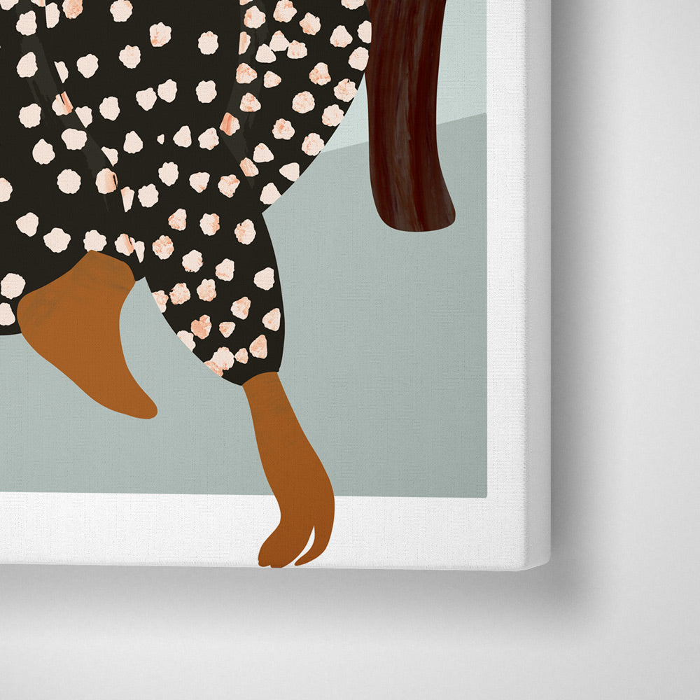 la Romance Parfait #2 Nook At You Canvas Gallery Wrap