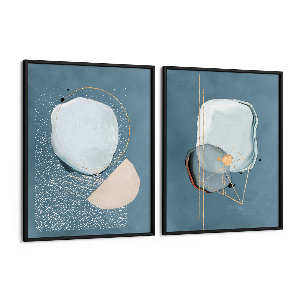 Sapphire Set of 2 Nook At You Matte Paper Black Frame