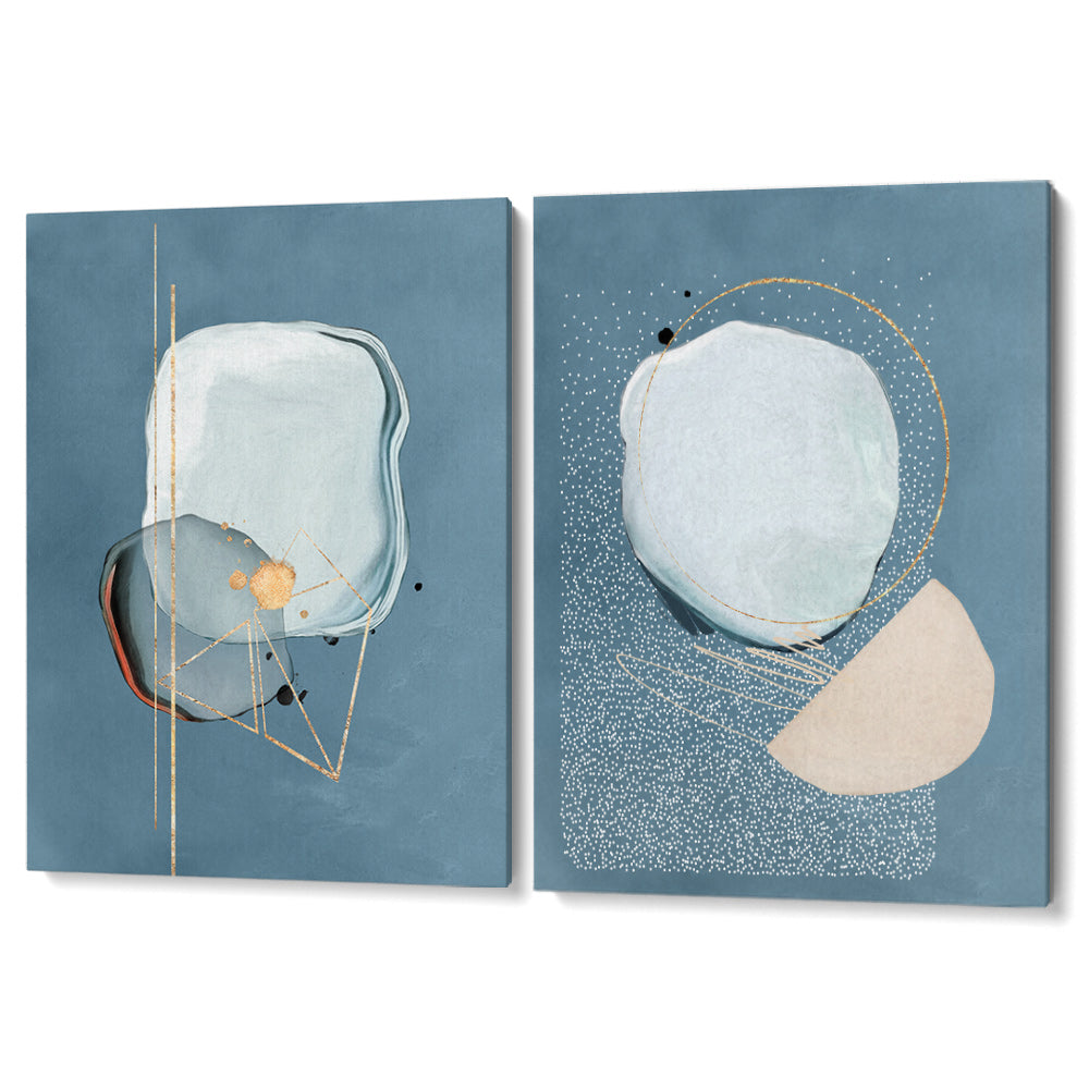 Sapphire Set of 2 Nook At You Canvas Gallery Wrap