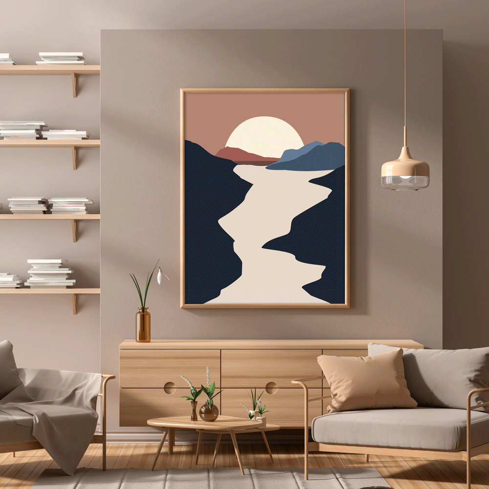 Serene Landscape Nook At You  