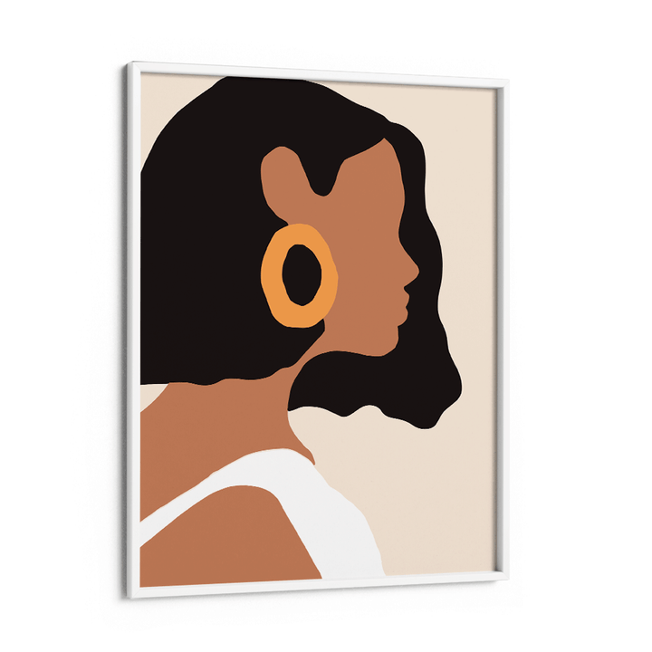 Rightful Beauty Nook At You Matte Paper White Frame