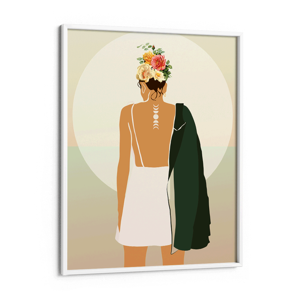 Coachella Queen Nook At You Matte Paper White Frame