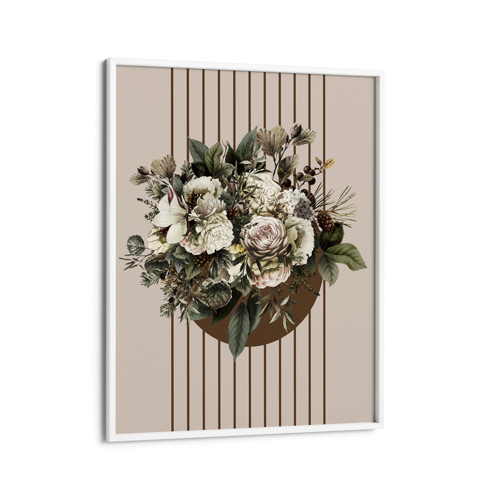 Winter Bouquet Nook At You Matte Paper White Frame