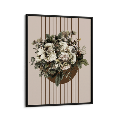 Winter Bouquet Nook At You Matte Paper Black Frame