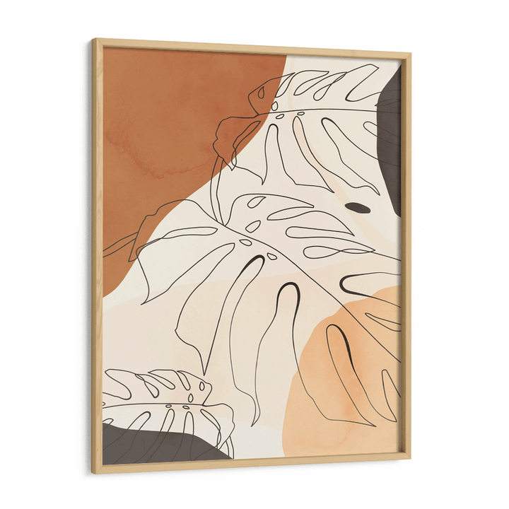 Boho Environment - A Abstract Wall Art-Wooden Frame-Nook At You
