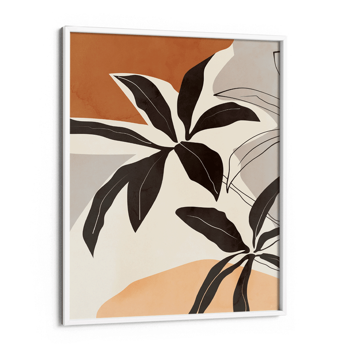 Boho Environment - B Abstract Wall Art-White Frame-Nook At You