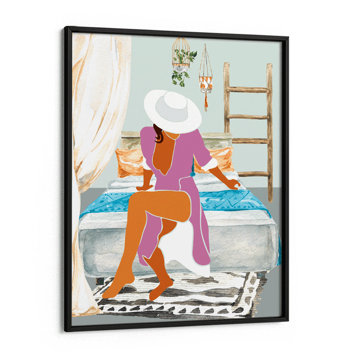 Bohemian Dream Nook At You Matte Paper Black Frame