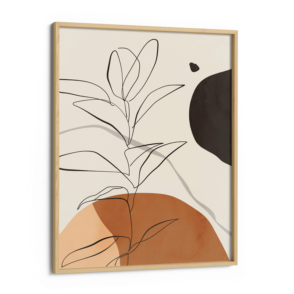 Boho Environment - C Abstract Wall Art-Wooden Frame-Nook At You
