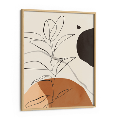 Boho Environment - C Nook At You Matte Paper Wooden Frame