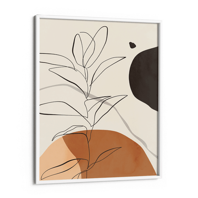 Boho Environment - C Nook At You Matte Paper White Frame