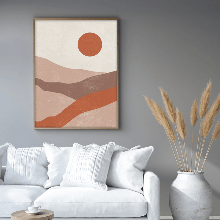 Over The Bohorizon Nook At You Matte Paper Rolled Art