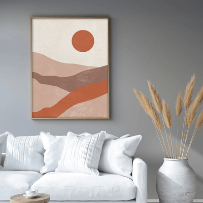 Over The Bohorizon Nook At You Matte Paper Rolled Art