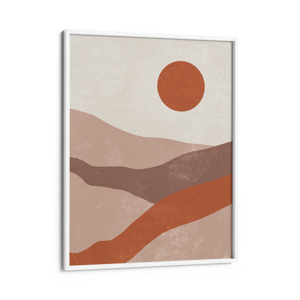 Over The Bohorizon Nook At You Matte Paper White Frame