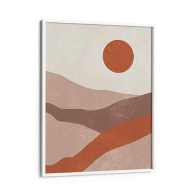 Over The Bohorizon Nook At You Matte Paper White Frame
