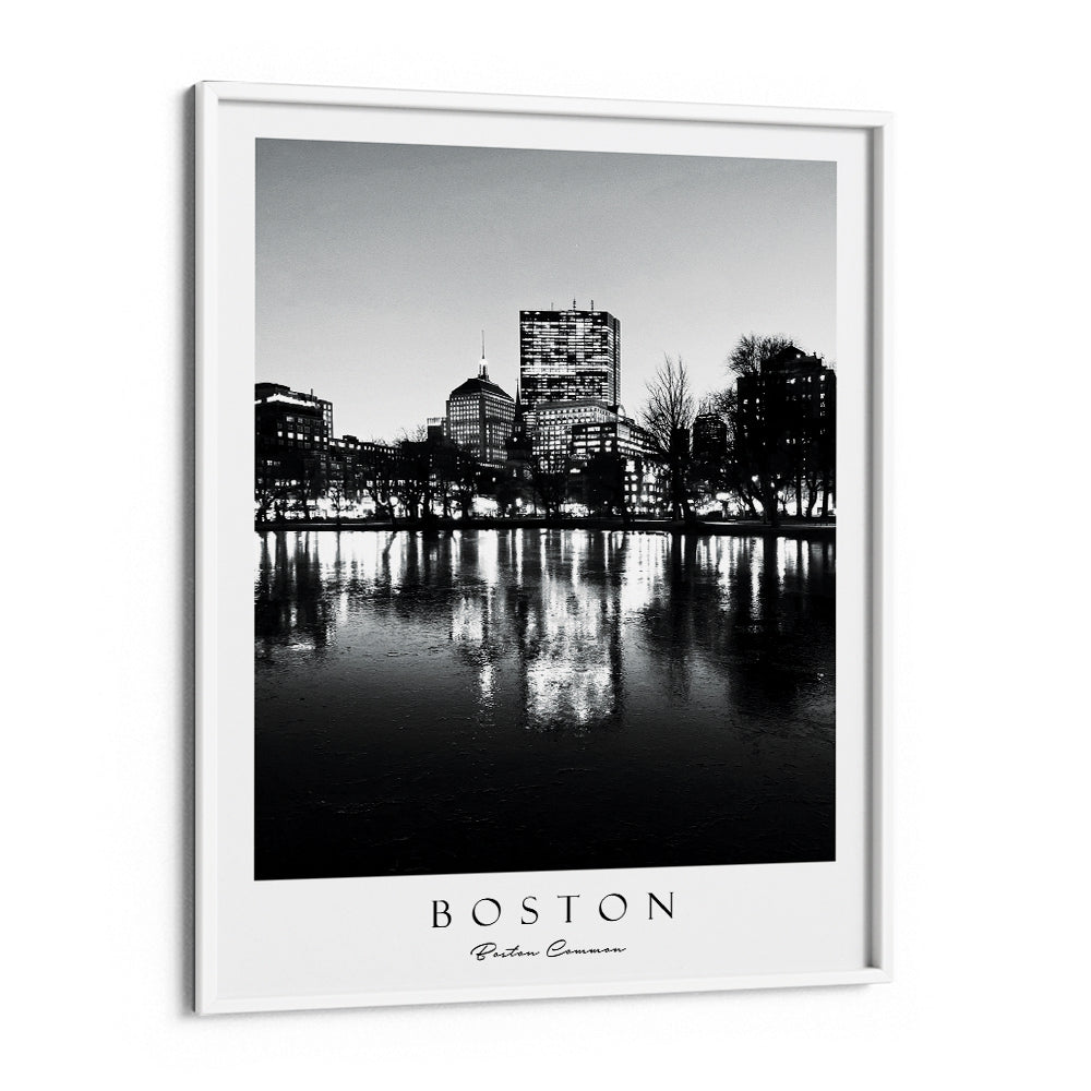 Boston Nook At You Matte Paper White Frame