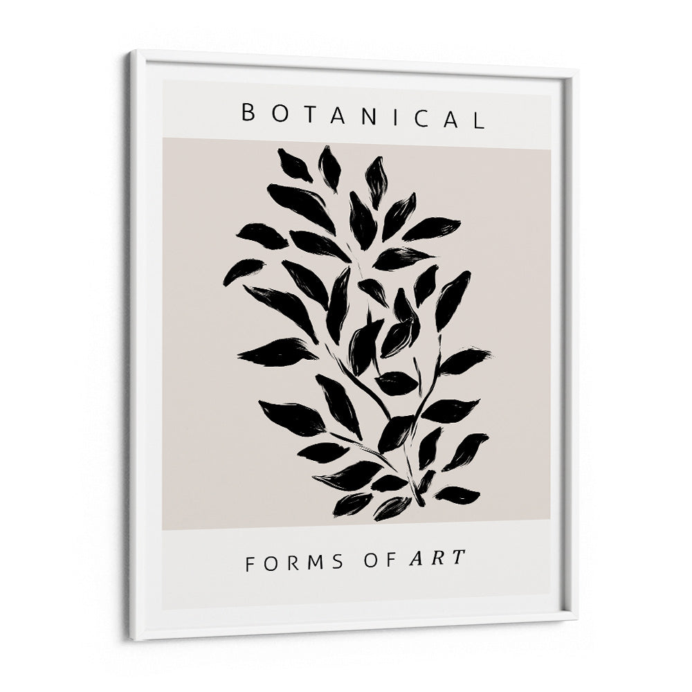 Botanical Forms Of Art Nook At You Matte Paper White Frame