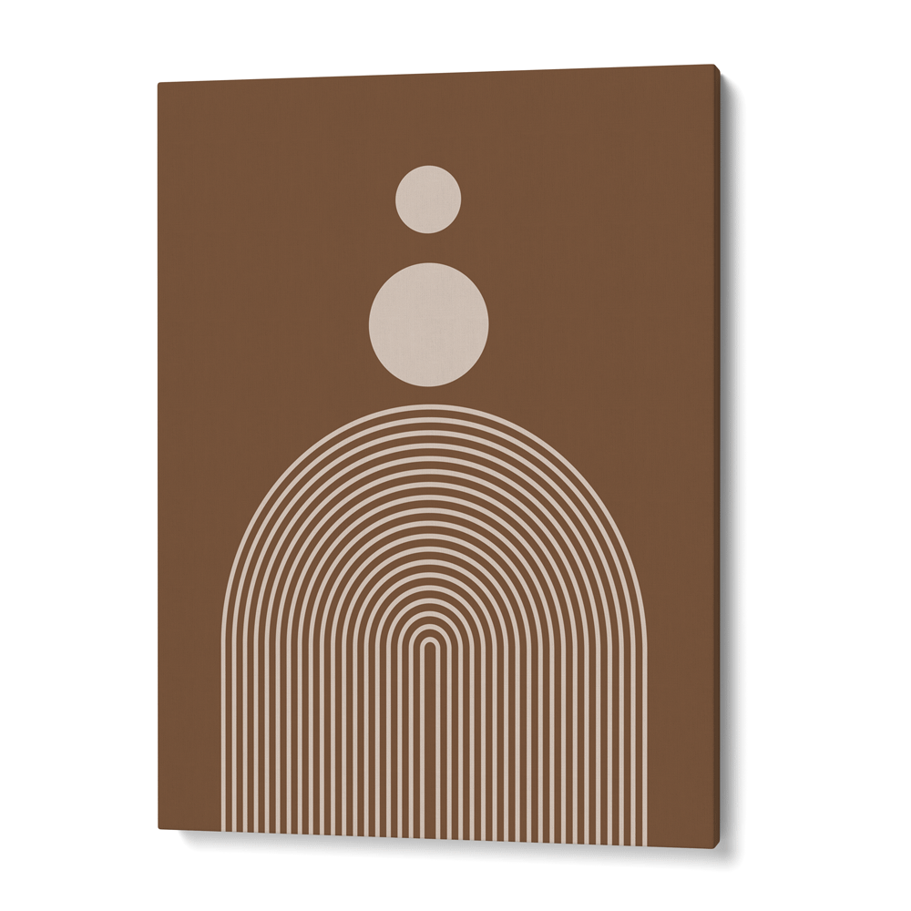 Geometric Semicircle III Nook At You Canvas Gallery Wrap