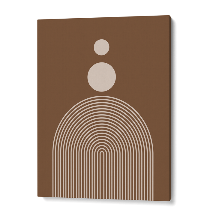 Geometric Semicircle III Nook At You Canvas Gallery Wrap