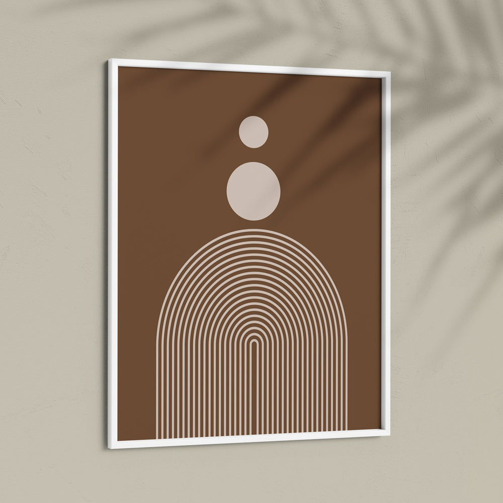 Geometric Semicircle III Nook At You  