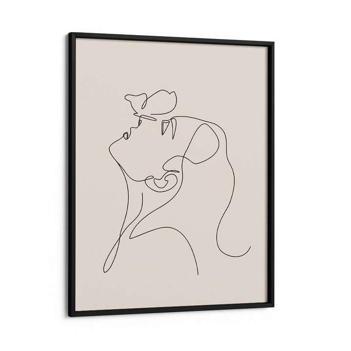 Friend Nook At You Matte Paper Black Frame