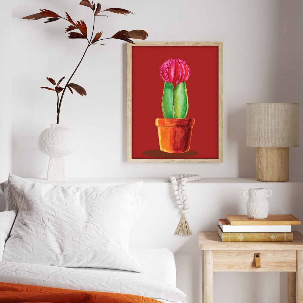 Crimson Succulent Nook At You  