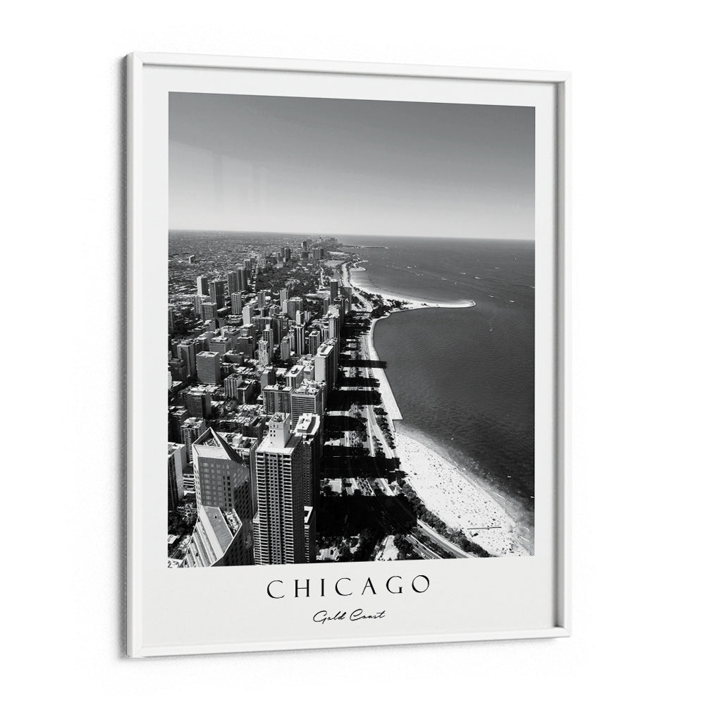 Chicago Nook At You Matte Paper White Frame