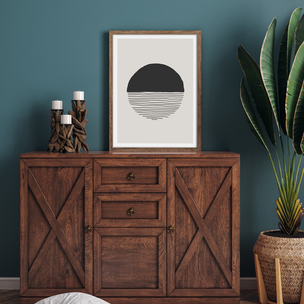 Abstract Geometric IV Abstract Painting-Nook At You