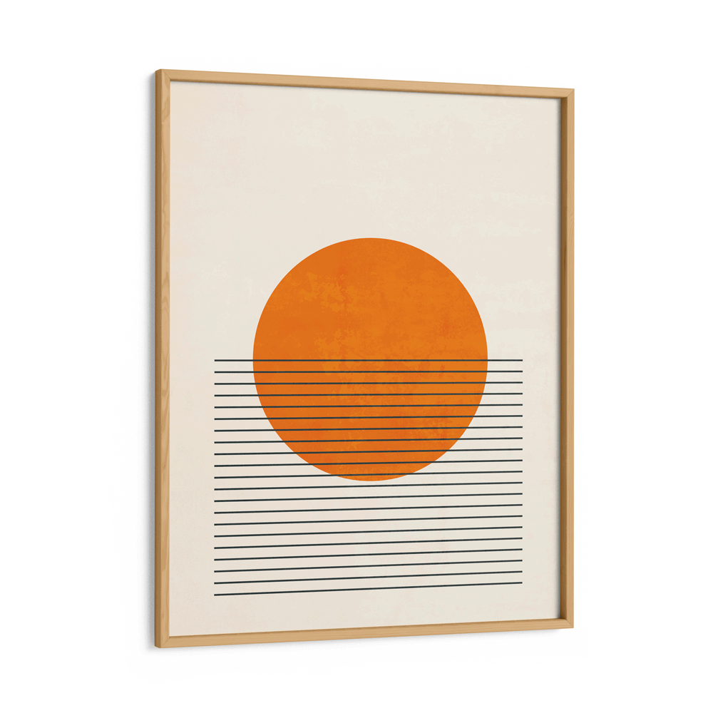 Citrus Colour Block Abstract Art Prints-Nook At You