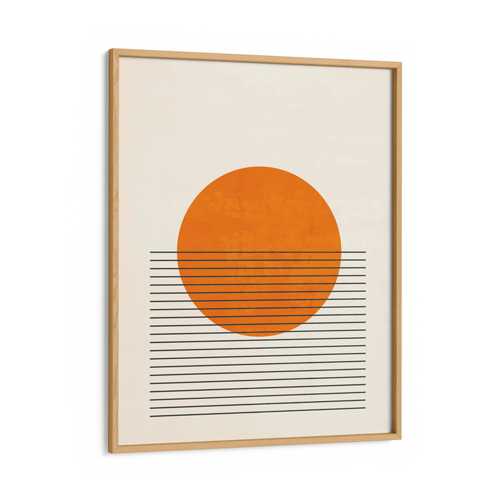 Citrus Colour Block Abstract Art Prints-Nook At You