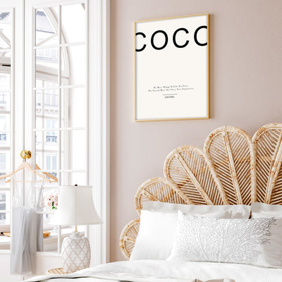 COCO Chanel - White Nook At You  