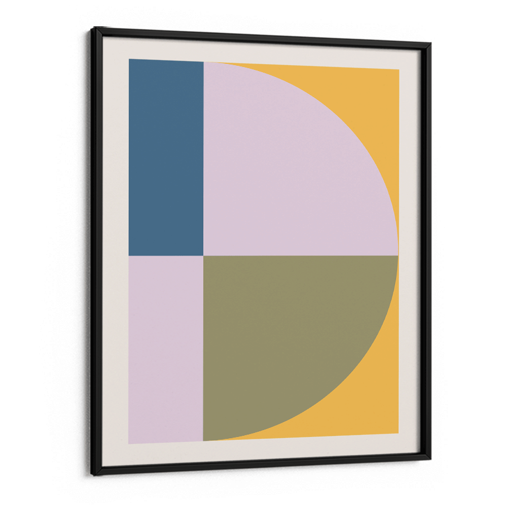 Kaleidoscopic Colour Block Abstract Prints-Rolled Art-Nook At You