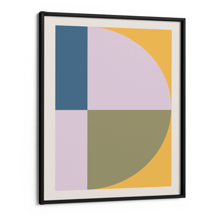 Kaleidoscopic Colour Block Abstract Prints-Rolled Art-Nook At You
