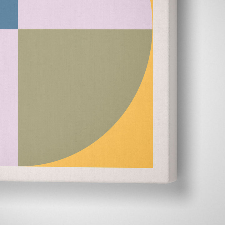 Kaleidoscopic Colour Block Abstract Prints-Gallery Wrap-Nook At You
