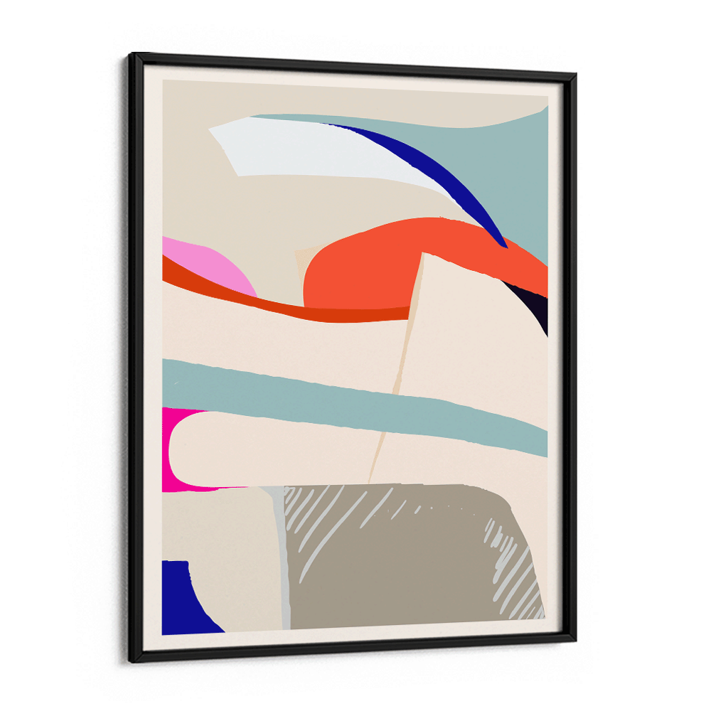 Playful Switch Abstract Wall Art-Rolled Art-Nook At You