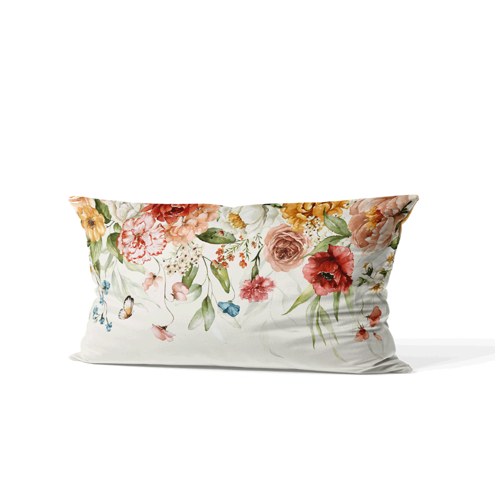 Inverse Garden Organic Cotton Cushion Cover Nook At You  