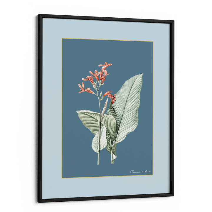 Blossom Bliss - Wild Blue Nook At You Matte Paper Black Frame