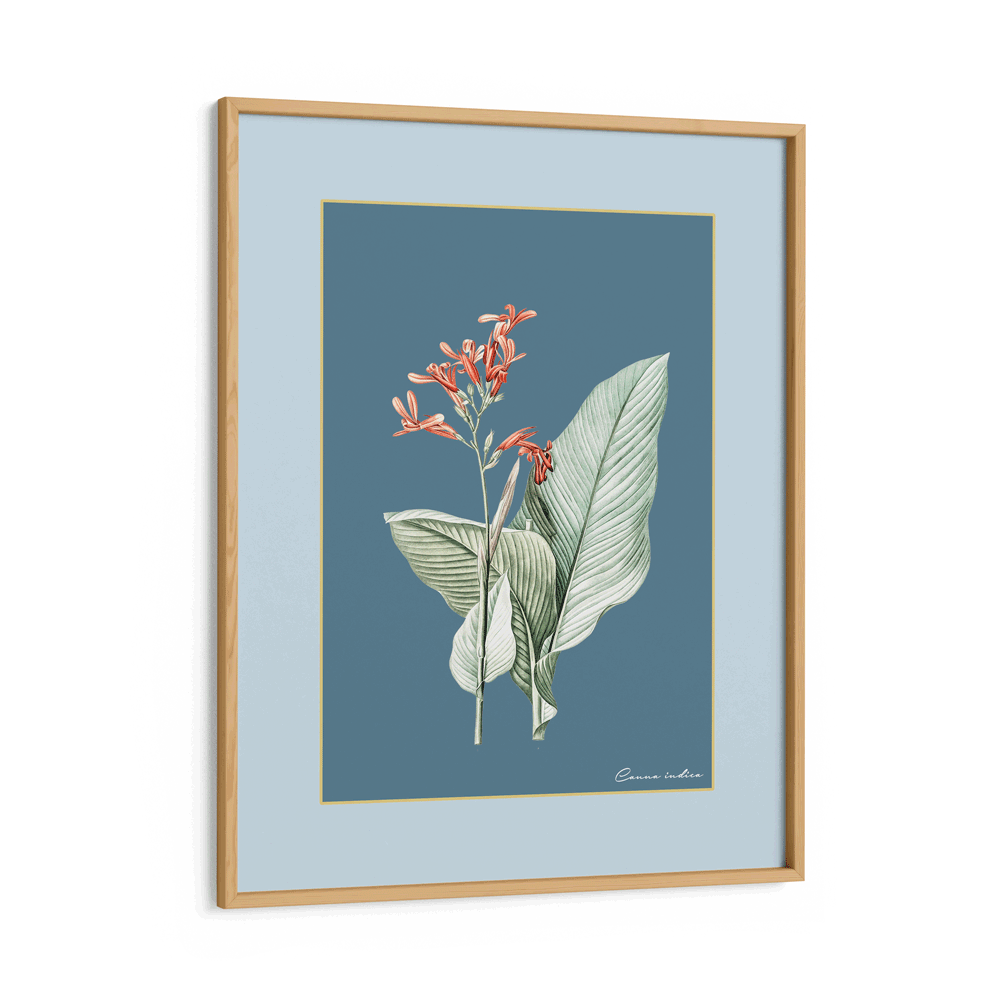 Blossom Bliss - Wild Blue Nook At You Matte Paper Wooden Frame