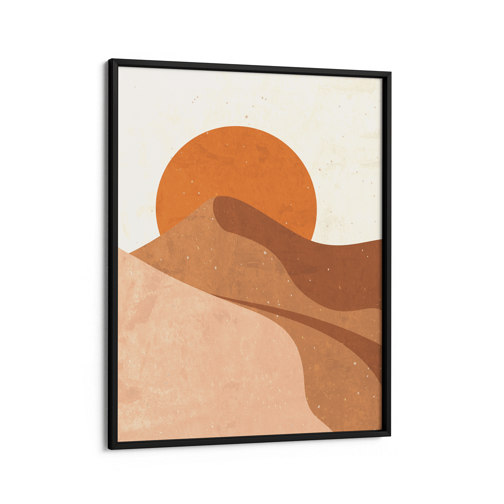 Desert Sun Nook At You Matte Paper Black Frame