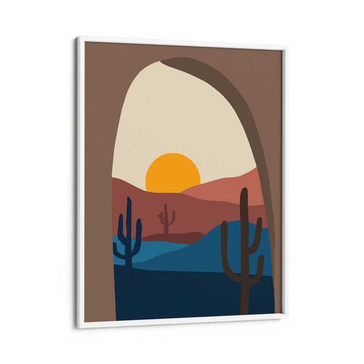 Desert Door Nook At You Matte Paper White Frame
