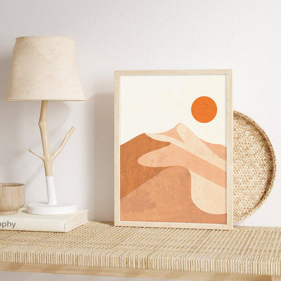 Desert Sun - 2 Nook At You Matte Paper Rolled Art