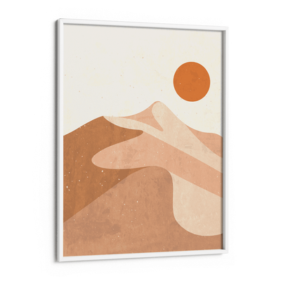 Desert Sun - 2 Nook At You Matte Paper White Frame