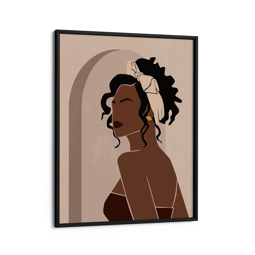 Enchanted Beauty Nook At You Matte Paper Black Frame
