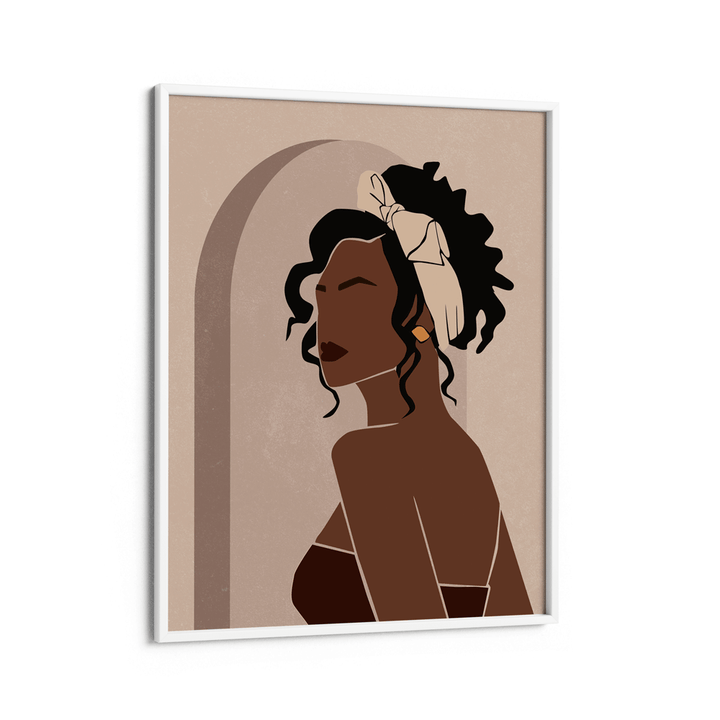 Enchanted Beauty Nook At You Matte Paper White Frame