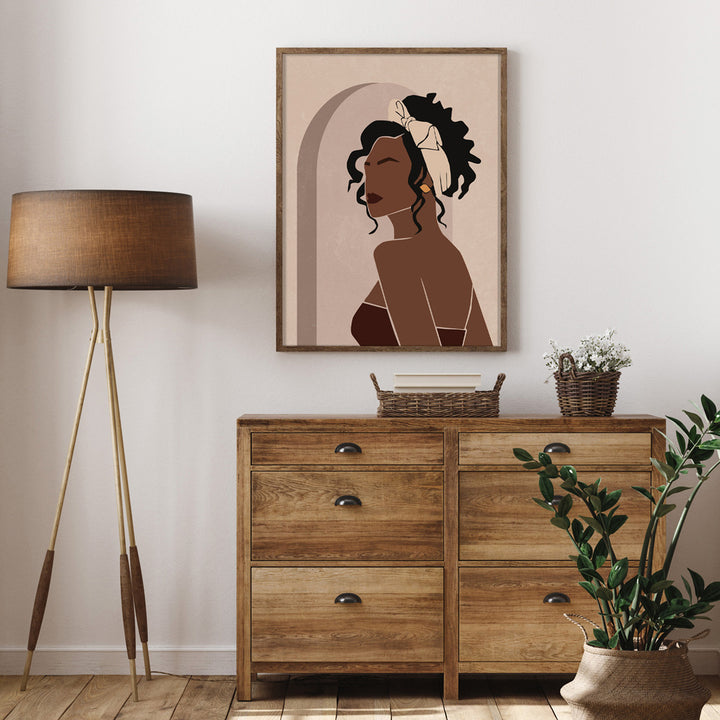 Enchanted Beauty Nook At You Matte Paper Rolled Art