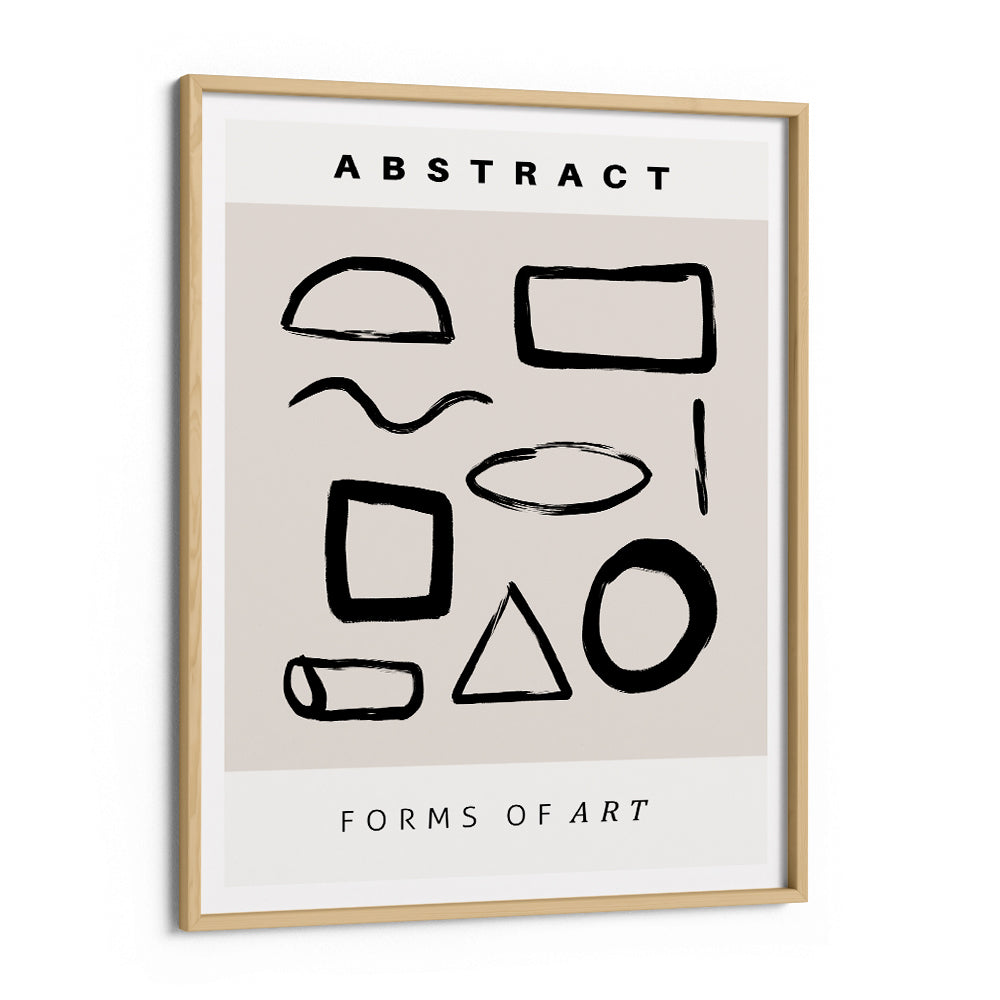 Abstract Signs Abstract Wall Art-Wooden Frame-Nook At You