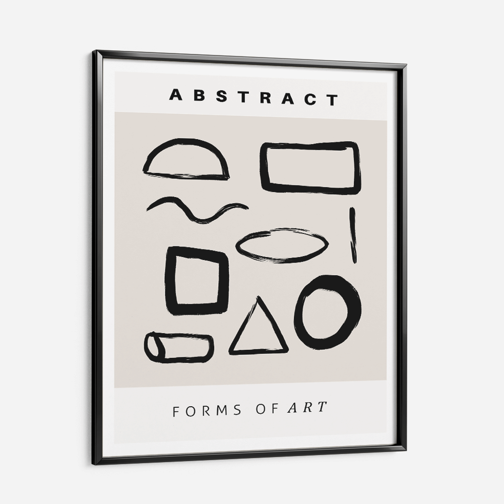 Abstract Signs Abstract Wall Art-Nook At You